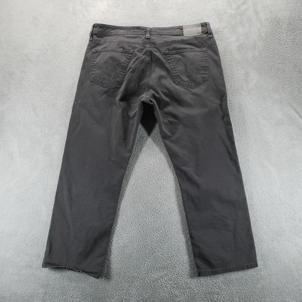 AG Adriano Goldschmied Jeans‎ Mens 38 Gray Everett Straight Stretch Comfort